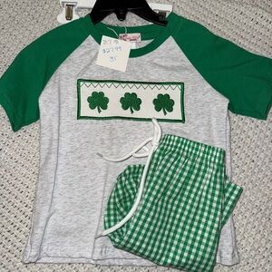 St Pattys Day smock set
